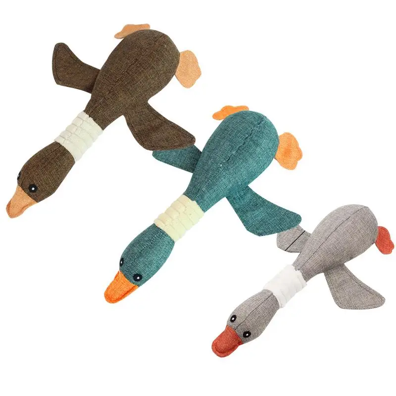 Cartoon Wild Goose Plush Dog Toys Resistance To Bite Squeaky Sound Pet Toy For Cleaning Teeth Puppy Dogs Chew Supplies
Cartoon Wild Goose Plush Dog Toys Resistance To Bite Squeaky Sound Pet Toy For Cleaning Teeth Puppy Dogs Chew Supplies