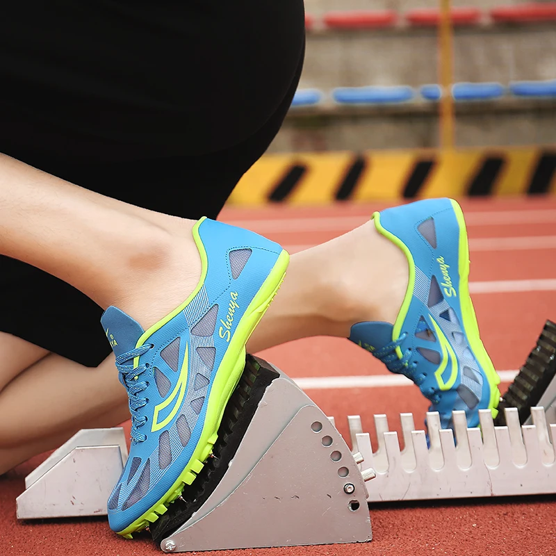 Men&Women Spikes For Running Shoes For Men Breathable Mesh Dash Sprint Track and Field Outdoor Sports Jumping Sneakers Women
Men&Women Spikes For Running Shoes For Men Breathable Mesh Dash Sprint Track and Field Outdoor Sports Jumping Sneakers Women