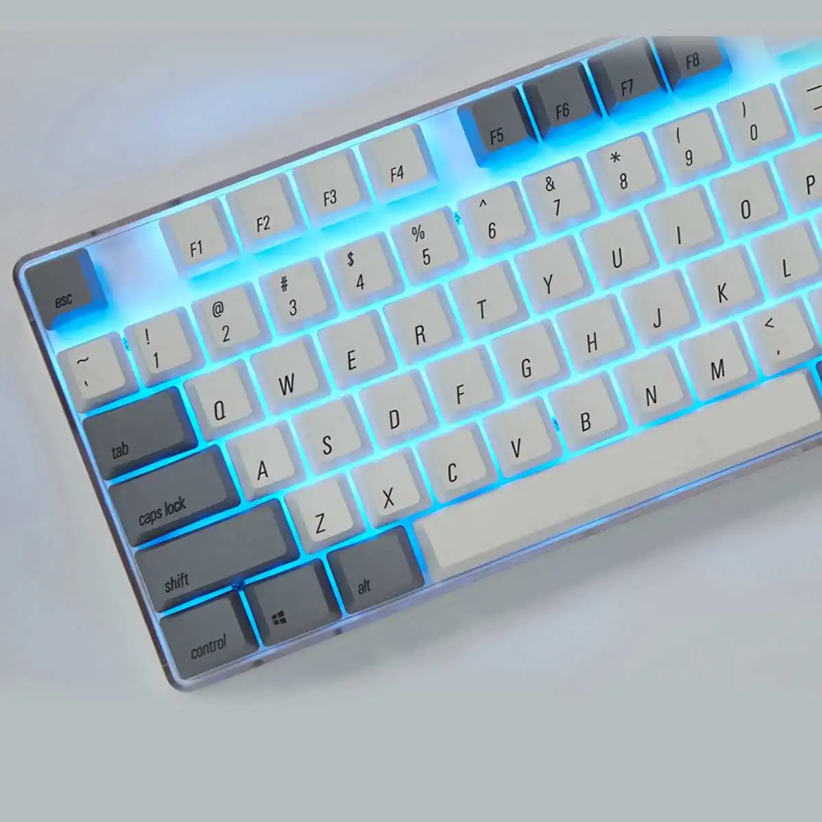 Gaming KeycapMagicforce 108 Key White Gray Color Dye-sub PBT Keycaps Keycap Set for Mechanical Keyboard
Gaming KeycapMagicforce 108 Key White Gray Color Dye-sub PBT Keycaps Keycap Set for Mechanical Keyboard