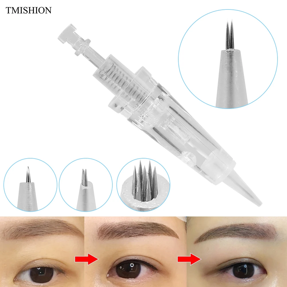 10Pcs Tattoo Rotary Needle Cartridges Disposable Sterilized Electric Microneedle Permanent Makeup Pen Tip Stamp Replacement Head
10Pcs Tattoo Rotary Needle Cartridges Disposable Sterilized Electric Microneedle Permanent Makeup Pen Tip Stamp Replacement Head