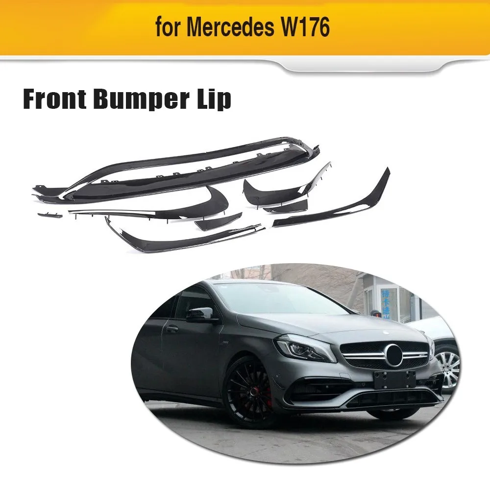 ABS Front Bumper Lip Canards Vents 8 pieces/set For Mercedes Benz W176 A200 A250 A45 AMG 5 Door Hatchback 2016 UP
ABS Front Bumper Lip Canards Vents 8 pieces/set For Mercedes Benz W176 A200 A250 A45 AMG 5 Door Hatchback 2016 UP