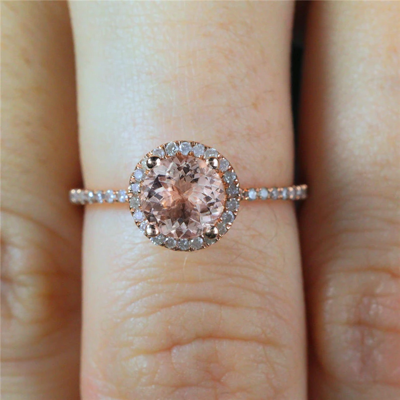 14K Rose Gold Diamond Ring Bizuteria Gemstone Anillos De Bague Etoile Round Jewelry Rings for Women Agate Diamante prata 925
14K Rose Gold Diamond Ring Bizuteria Gemstone Anillos De Bague Etoile Round Jewelry Rings for Women Agate Diamante prata 925