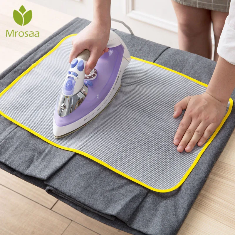 Hot Protective Ironing Cloth High temperature Board Press Iron Mesh Insulation Pad Guard Protection Clothing Home Accessories
Hot Protective Ironing Cloth High temperature Board Press Iron Mesh Insulation Pad Guard Protection Clothing Home Accessories