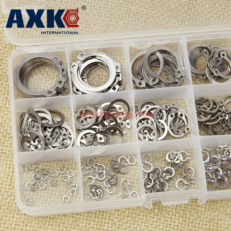 2019 Direct Selling Feet Silicone Gasket 250pcs 304 Stainless Steel Shaft Retaining Ring Set Spring Washer C-type Gasket M3-m25
2019 Direct Selling Feet Silicone Gasket 250pcs 304 Stainless Steel Shaft Retaining Ring Set Spring Washer C-type Gasket M3-m25