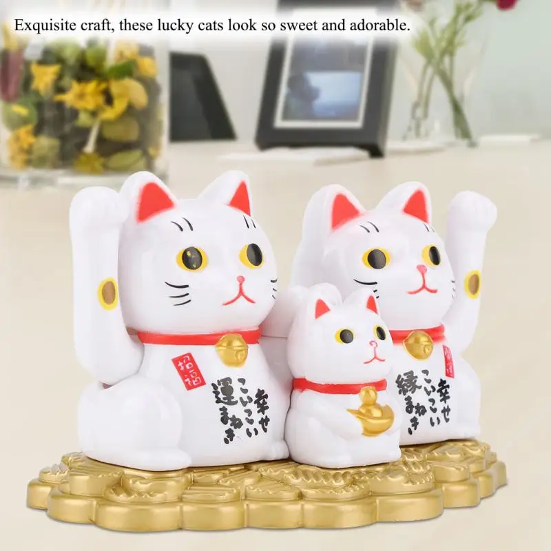 Japanese Solar Powered Welcome Lucky Waving Cat Charm Beckoning Cute Chinese Style Feng Shui Lucky Cat May Bring Fortune
Japanese Solar Powered Welcome Lucky Waving Cat Charm Beckoning Cute Chinese Style Feng Shui Lucky Cat May Bring Fortune