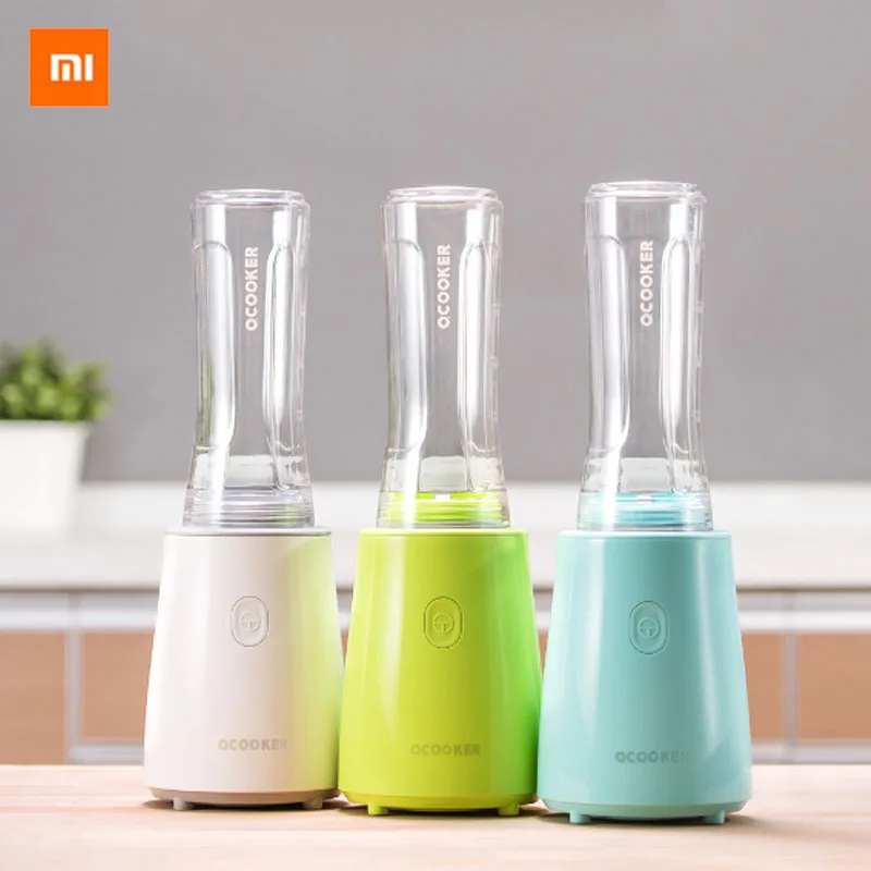 Xiaomi mijia Ocooker Мобильная соковыжималка из нержавеющей стали машина для