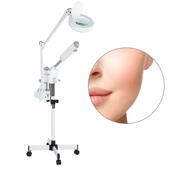 2-in-1 Beauty Salon Use Ozone Hot Mist Facial Steamer with Cold Light 5X Magnifying Lamp Body Skin Device
2-in-1 Beauty Salon Use Ozone Hot Mist Facial Steamer with Cold Light 5X Magnifying Lamp Body Skin Device