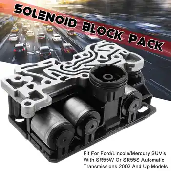 Solenoid Block Pack Updated For Ford Explorer Mountaineer 5R55S 5R55W Automatic 15.5x9.5x6.8cm Stability Corrosion-Protection
Solenoid Block Pack Updated For Ford Explorer Mountaineer 5R55S 5R55W Automatic 15.5x9.5x6.8cm Stability Corrosion-Protection