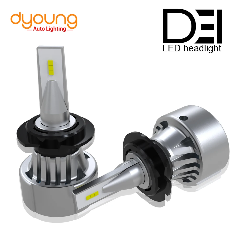 DYOUNG 2pcs D1 new led headlight with 48w 7200lm 6000k car H4 LED lamp H7 H16 D2 D3 D4 hb3 hb4 hir2 h1 h3 Fog light car styling
DYOUNG 2pcs D1 new led headlight with 48w 7200lm 6000k car H4 LED lamp H7 H16 D2 D3 D4 hb3 hb4 hir2 h1 h3 Fog light car styling