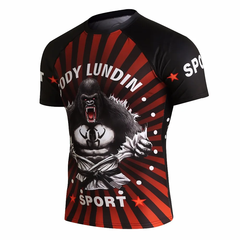 Cody Lundin T Shirt Compression MMA Fitness UFC Fight Men Muay Thai Tee Shirt Jiu-Jitsu Tight Fightwear
Cody Lundin T Shirt Compression MMA Fitness UFC Fight Men Muay Thai Tee Shirt Jiu-Jitsu Tight Fightwear