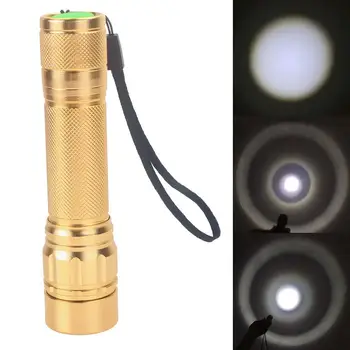 SKYWOLFEYE 2000LM Zoomable 3-mode Mini Protable Q5 LED Flashlight Torch Adjustable Focus Lamp Light Gold
SKYWOLFEYE 2000LM Zoomable 3-mode Mini Protable Q5 LED Flashlight Torch Adjustable Focus Lamp Light Gold