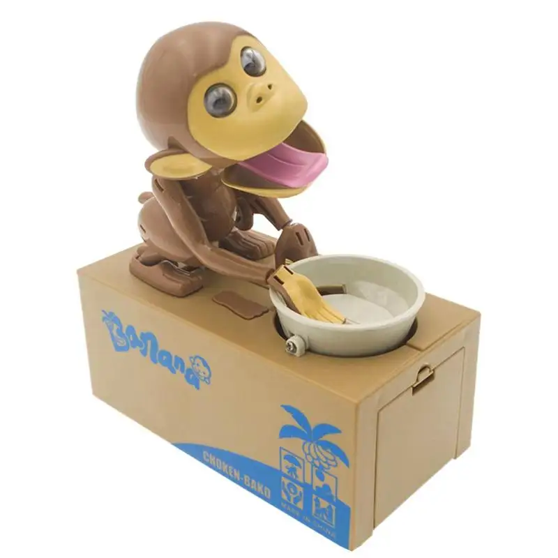 Cartoon Monkey Shape Saving Money Box Automatic Steal Money Banco Box Bank Coin Piggy Bank Money Saving Banks Gift Creative Boxe
Cartoon Monkey Shape Saving Money Box Automatic Steal Money Banco Box Bank Coin Piggy Bank Money Saving Banks Gift Creative Boxe