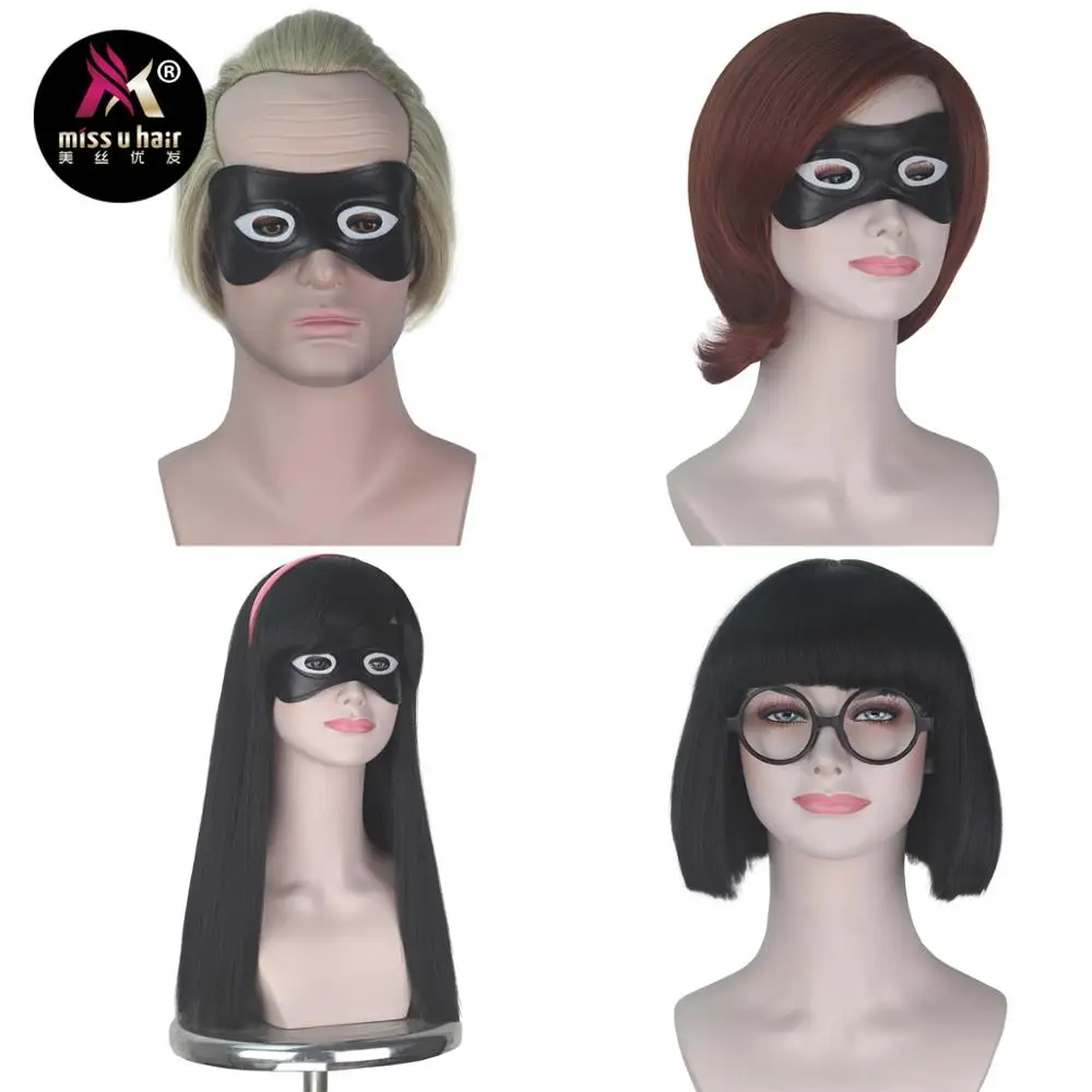 Miss U Hair Synthetic Straight Hair Blonde Black Brown Color Halloween Movie Party Cosplay Wig
Miss U Hair Synthetic Straight Hair Blonde Black Brown Color Halloween Movie Party Cosplay Wig