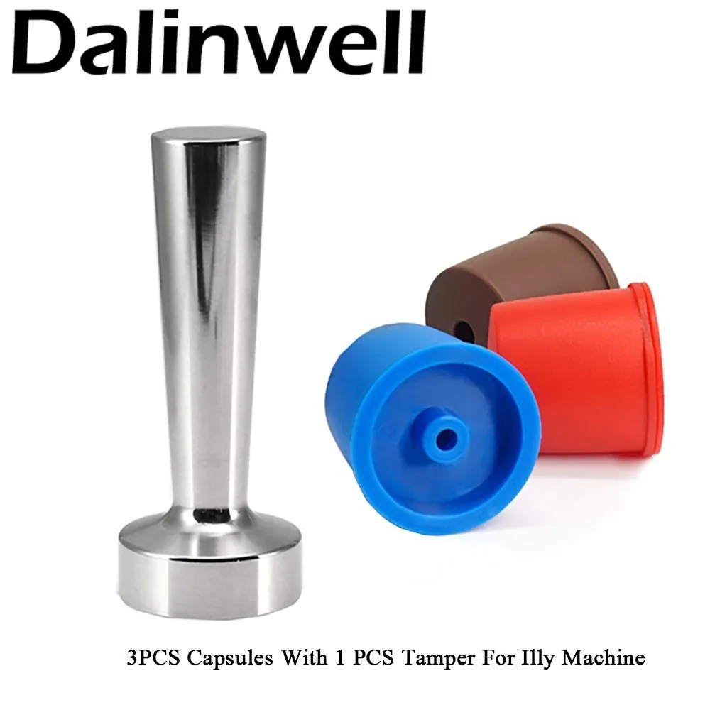 3 Capsule 1 Tamper Reusable Illy Coffee Capsule Refillable Coffee Capsulas Cup Compatible Illy Machine Refill Coffee Filter Cup
3 Capsule 1 Tamper Reusable Illy Coffee Capsule Refillable Coffee Capsulas Cup Compatible Illy Machine Refill Coffee Filter Cup