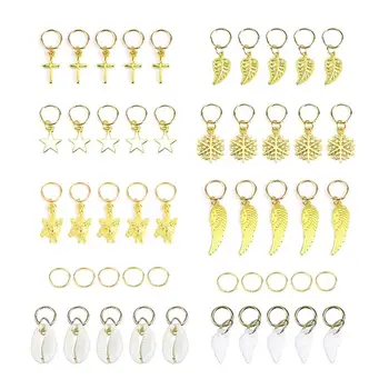 50pcs Hair Braid Jewelry Rings Easy to Use Polished Hard-wearing Multiple Hair Braid Rings Hair Pendants Hair Accessories
50pcs Hair Braid Jewelry Rings Easy to Use Polished Hard-wearing Multiple Hair Braid Rings Hair Pendants Hair Accessories