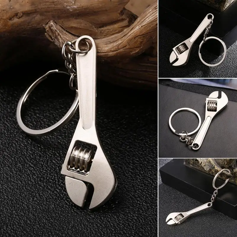 Mini Cute Metal Keychain Key Activity Wrench Outdoor Tools Buckle Waist Hanging Key Ring Link Pendant Men Women Jewelry Gift
Mini Cute Metal Keychain Key Activity Wrench Outdoor Tools Buckle Waist Hanging Key Ring Link Pendant Men Women Jewelry Gift