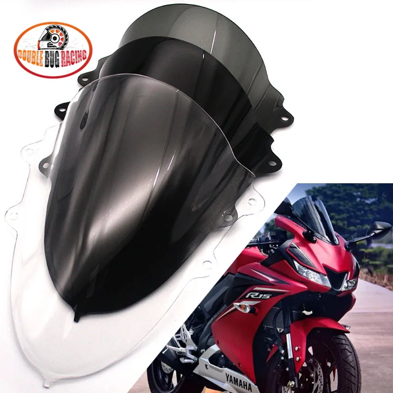 Motorcycle Accessories Windshield WindScreen Deflector Visor Viser Fit For YAMAHA YZF R15 V3.0 2017 2018 YZF-R15 V3 17'-18'
Motorcycle Accessories Windshield WindScreen Deflector Visor Viser Fit For YAMAHA YZF R15 V3.0 2017 2018 YZF-R15 V3 17'-18'