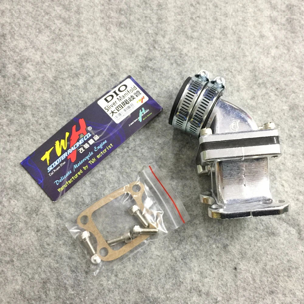 Made in Taiwan Twh manifold Carburetor intake manifold 2 strokes for Honda DIO 50 DIO50 AF18 AF27 AF28 PWK CVK koso oko
Made in Taiwan Twh manifold Carburetor intake manifold 2 strokes for Honda DIO 50 DIO50 AF18 AF27 AF28 PWK CVK koso oko