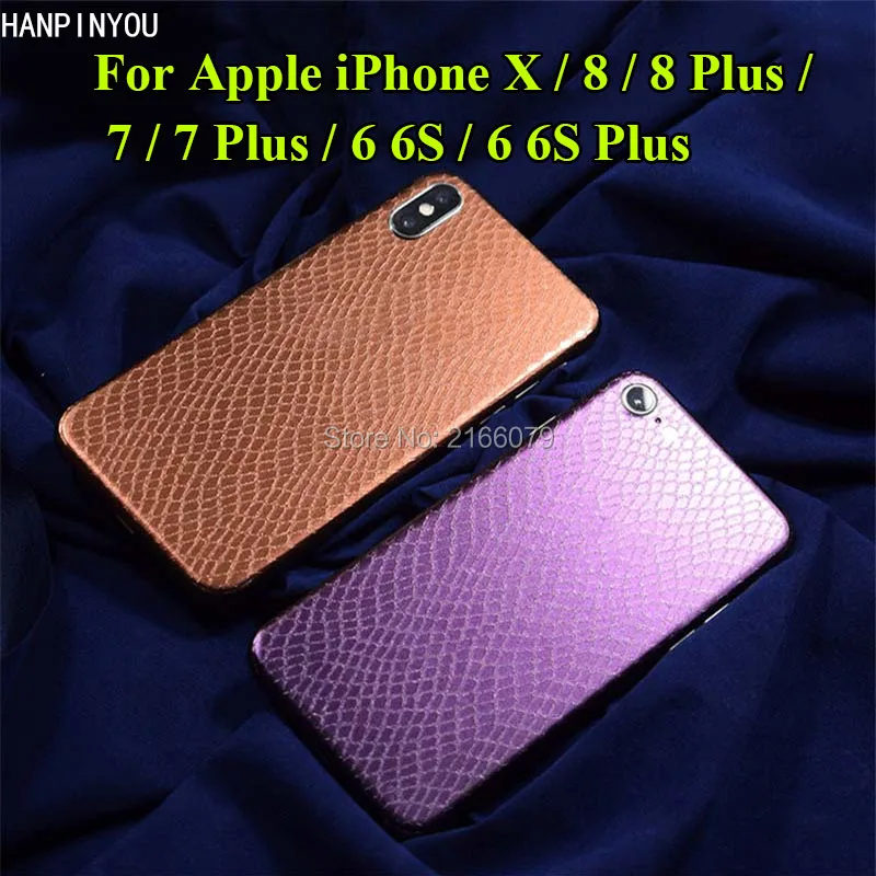 For Apple iPhone X 6 6S 7 8 Plus 3D Snake Skin Gradient Full Body Back Cover Decal Skin Phone Protective Sticker Film
For Apple iPhone X 6 6S 7 8 Plus 3D Snake Skin Gradient Full Body Back Cover Decal Skin Phone Protective Sticker Film