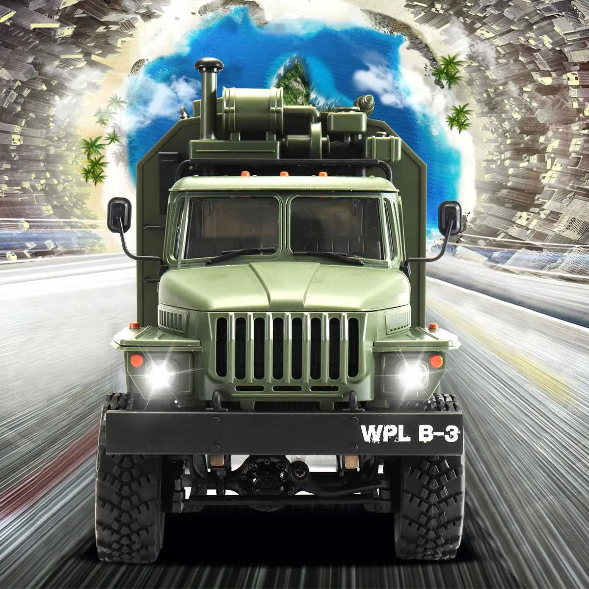 Chirstmas Toy Gifts WPL B36 1/16 2.4G 6WD RC Crawler Military Truck Off-Road Car Command Communication Vehicle RTR Toy Auto Army
Chirstmas Toy Gifts WPL B36 1/16 2.4G 6WD RC Crawler Military Truck Off-Road Car Command Communication Vehicle RTR Toy Auto Army