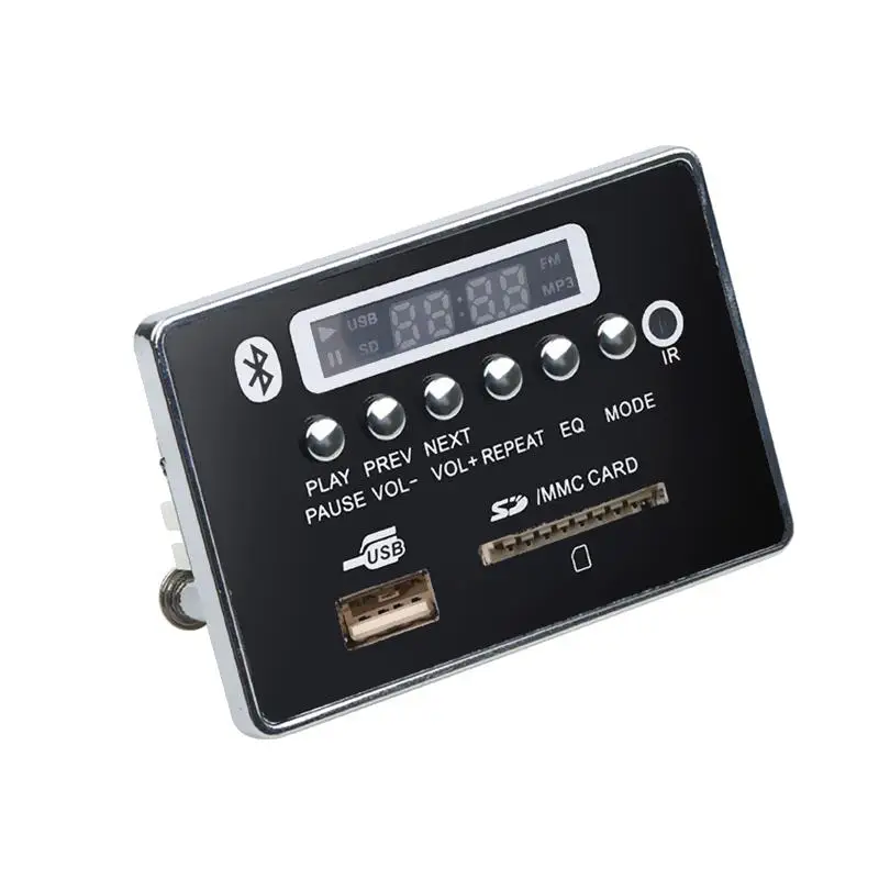 Bluetooth Hands-free MP3 Decoder Board Module Car USB MP3 Player Integrated Remote Control USB FM Aux Radio for Car
Bluetooth Hands-free MP3 Decoder Board Module Car USB MP3 Player Integrated Remote Control USB FM Aux Radio for Car