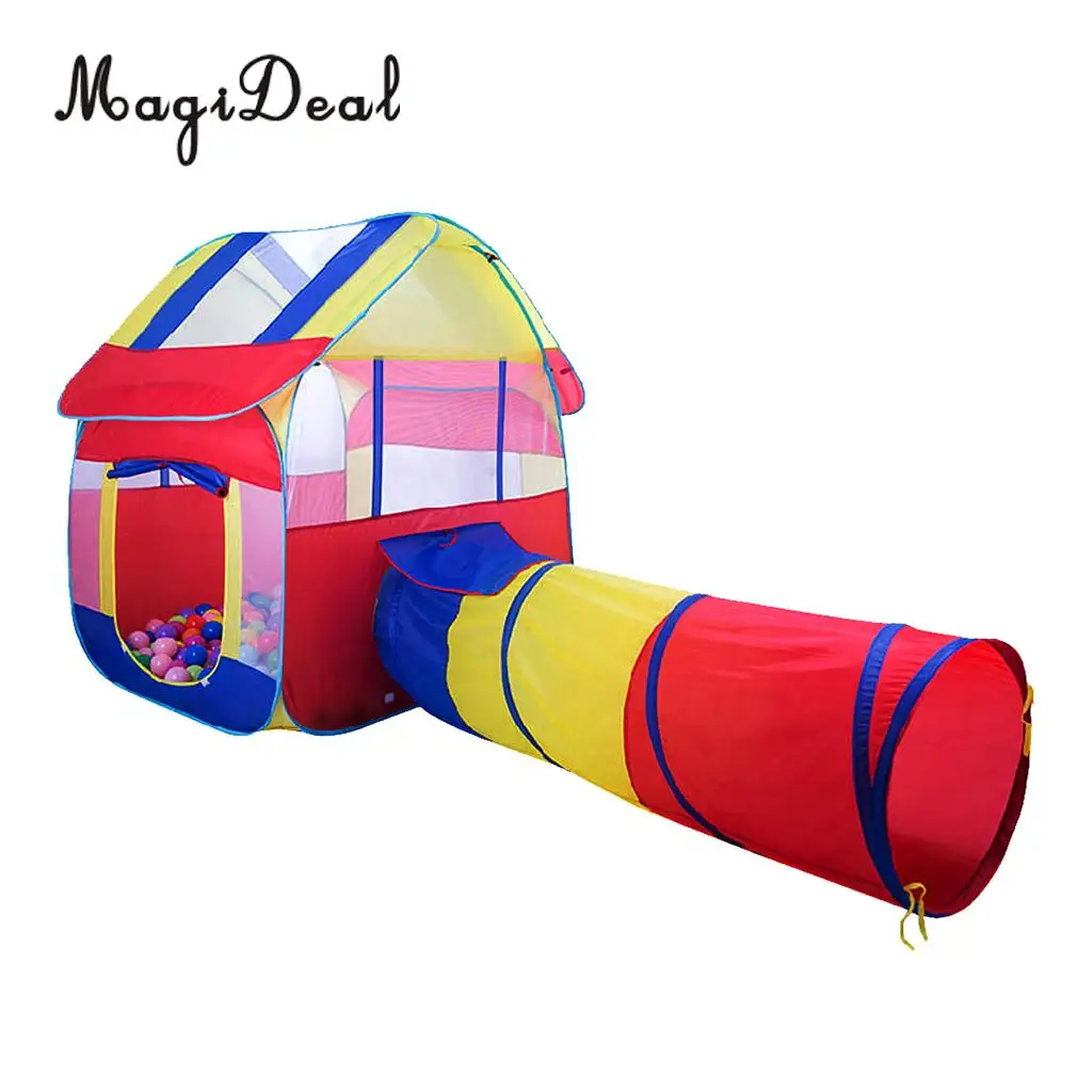 Polyester Foldable Kids Children Indoor Outdoor Play House Tunnel Garden Camping Home Party Park Pivnic 2-in-1 Tent
Polyester Foldable Kids Children Indoor Outdoor Play House Tunnel Garden Camping Home Party Park Pivnic 2-in-1 Tent