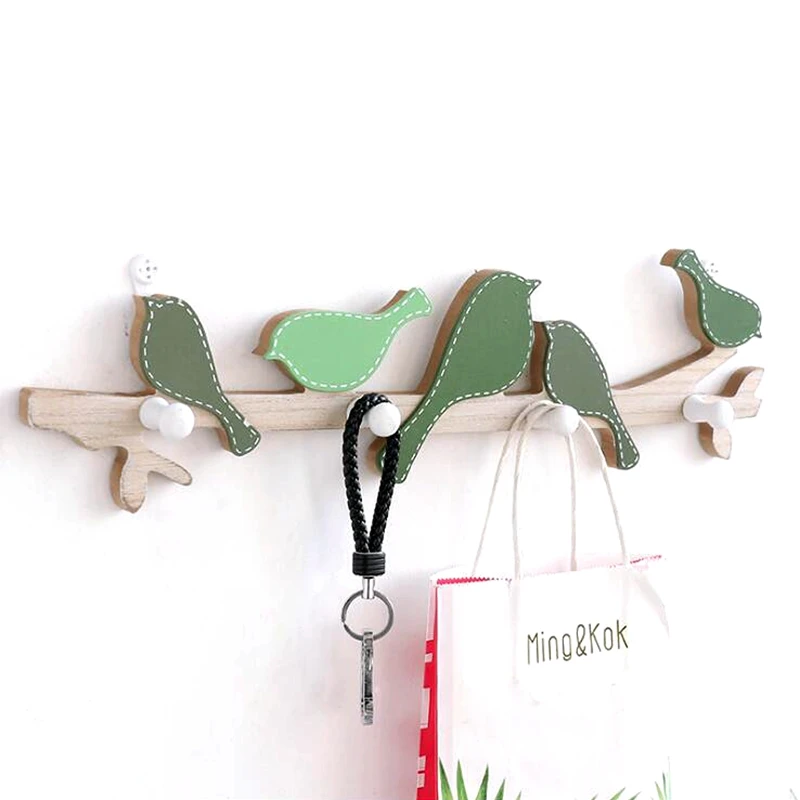 Nordic style idyllic wooden bird hooks Creative clothing store wall coat hooks Living room porch wall key coat hooks
Nordic style idyllic wooden bird hooks Creative clothing store wall coat hooks Living room porch wall key coat hooks