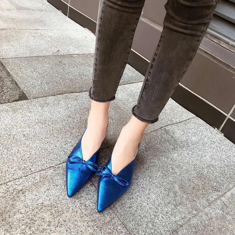 Carole Levy Pointed Toe Blue Black Silver Woman Med Heels Lady Elegant Summer Shoes Female Sexy Shopping Dating Sandals 4.5cm
Carole Levy Pointed Toe Blue Black Silver Woman Med Heels Lady Elegant Summer Shoes Female Sexy Shopping Dating Sandals 4.5cm