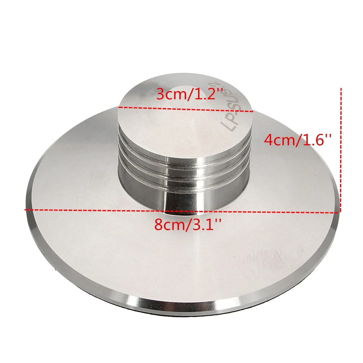 LEORY 1pc Metal LP Vinyl Stabilizer Turntable Clamp Record Weight Disc Stabilizer Stainless Steel 380g For Vinyl Turntables
LEORY 1pc Metal LP Vinyl Stabilizer Turntable Clamp Record Weight Disc Stabilizer Stainless Steel 380g For Vinyl Turntables