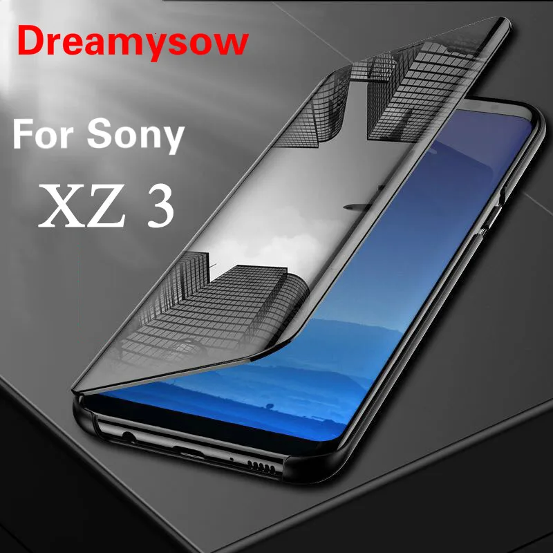 Mirror Smart View Flip Case For Sony Xperia XZ3 Clear HD Screen Full Cover On Xperia XZ3 XZ 3 Anti-knock Phone Cases Coque Capa
Mirror Smart View Flip Case For Sony Xperia XZ3 Clear HD Screen Full Cover On Xperia XZ3 XZ 3 Anti-knock Phone Cases Coque Capa
