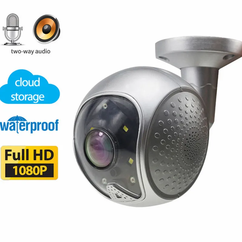 Cloud Storage 1080P 2 Way Audio 120 Degree Wide Angle IR Night Vision IP65 Waterproof Wireless Bullet Wifi IP Camera Onvif P2P
Cloud Storage 1080P 2 Way Audio 120 Degree Wide Angle IR Night Vision IP65 Waterproof Wireless Bullet Wifi IP Camera Onvif P2P