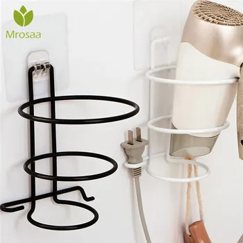 Mrosaa Hair Dryer Iron Rack Holder Organizer Bathroom Wall Mounted Storage Stand Hanger Hooks Household Hairdryer Shelf
Mrosaa Hair Dryer Iron Rack Holder Organizer Bathroom Wall Mounted Storage Stand Hanger Hooks Household Hairdryer Shelf