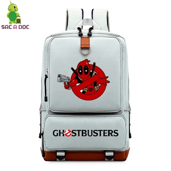 Ghostbusters Deadpool Backpack Canvas School Bag for Teenage Girls Boys Backpack Women Men Casual Travel Bags
Ghostbusters Deadpool Backpack Canvas School Bag for Teenage Girls Boys Backpack Women Men Casual Travel Bags