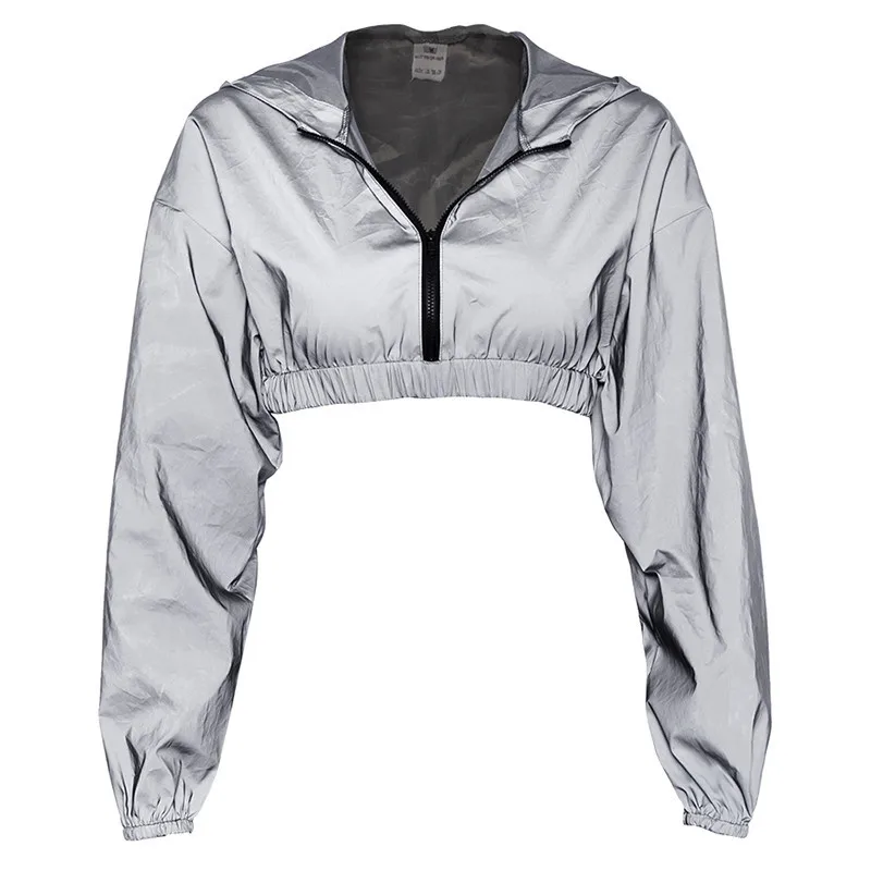 Autumn Reflective Zipper Hooded Long Sleeve Crop Womens Lady Clothing Set Reflective Hoodies Mini Pencil Skirts
Autumn Reflective Zipper Hooded Long Sleeve Crop Womens Lady Clothing Set Reflective Hoodies Mini Pencil Skirts