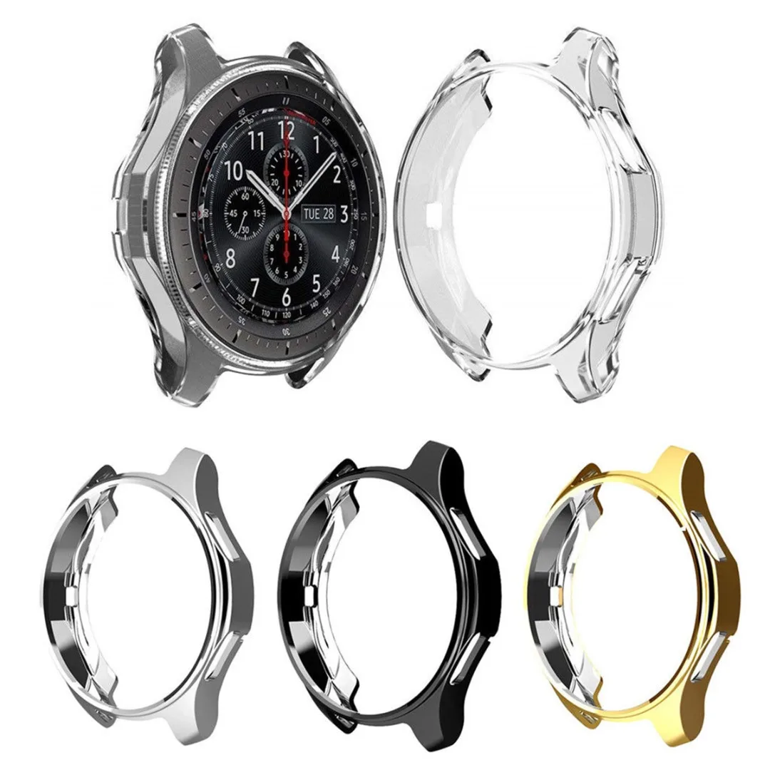 Shellhard New High Quality TPU Slim Smart Watch Protective Case Cover for Samsung Galaxy Watch 46mm Frame Smartwatch Accessories
Shellhard New High Quality TPU Slim Smart Watch Protective Case Cover for Samsung Galaxy Watch 46mm Frame Smartwatch Accessories