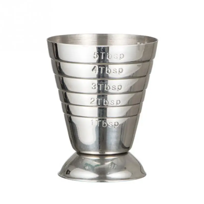 Creative Three Scales Measuring Wine Cup Stainless Steel Ounce Cup Practical Measure Jigger Bar Tool Cocktail Must Party Supply
Creative Three Scales Measuring Wine Cup Stainless Steel Ounce Cup Practical Measure Jigger Bar Tool Cocktail Must Party Supply