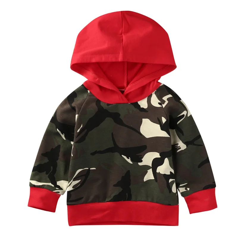 Infant Toddler Baby Boys Camouflage Clothing Spring Autumn Long Sleeve Hooded Tops Long Sleeve Hoodie Patchwork Outfit Clothes
Infant Toddler Baby Boys Camouflage Clothing Spring Autumn Long Sleeve Hooded Tops Long Sleeve Hoodie Patchwork Outfit Clothes