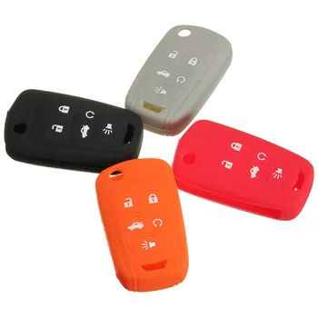 5 Buttons Silicone Car Remote Key Fob Shell Cover Case For Chevrolet for Cruze Camaro Equinox Impala Malibu Holder Protector
5 Buttons Silicone Car Remote Key Fob Shell Cover Case For Chevrolet for Cruze Camaro Equinox Impala Malibu Holder Protector