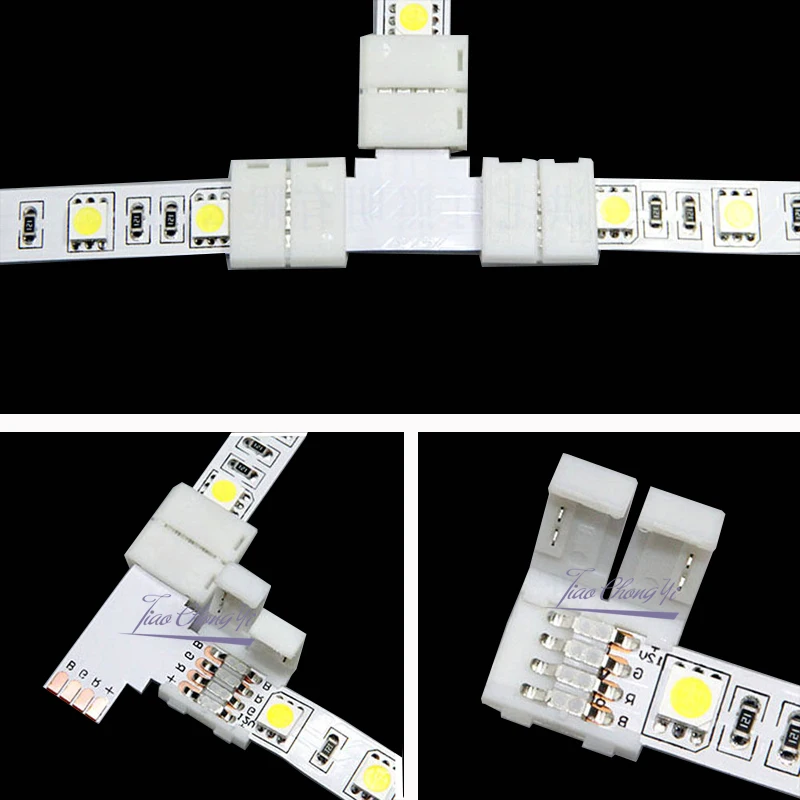 RGBW Connectors 10mm 5Pin T Cross L Corner Angle RGBW LED Strip Connector PCB Free Welding For SMD 5050 RGBW LED Strip Lights
RGBW Connectors 10mm 5Pin T Cross L Corner Angle RGBW LED Strip Connector PCB Free Welding For SMD 5050 RGBW LED Strip Lights