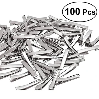 100Pcs 4cm Flat Metal Single Prong Alligator Hair Clips Duckbills Barrette Bow DIY
100Pcs 4cm Flat Metal Single Prong Alligator Hair Clips Duckbills Barrette Bow DIY