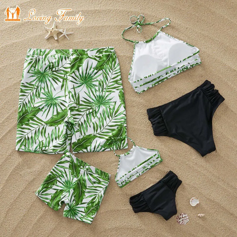 Mother Daughter Bikini Swimsuits Family Matching Outfits Father Son Swimwear Shorts Mommy Dad And Me Clothes Bath Dress Clothing
Mother Daughter Bikini Swimsuits Family Matching Outfits Father Son Swimwear Shorts Mommy Dad And Me Clothes Bath Dress Clothing