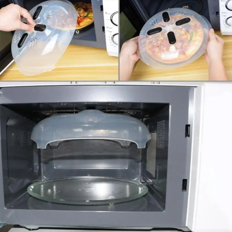 Plastic Microwave Cover Microwave Splatter Cover Heat Resistant Oven Food Splatter Guard Kitchen Supplies
Plastic Microwave Cover Microwave Splatter Cover Heat Resistant Oven Food Splatter Guard Kitchen Supplies