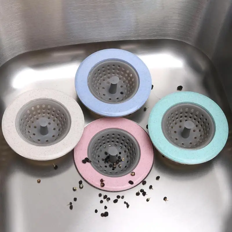 Silicone Wheat Straw Kitchen Sink Strainer Bathroom Shower Drain Sink Drains Cover sink colander Sewer Hair Filter strainer
Silicone Wheat Straw Kitchen Sink Strainer Bathroom Shower Drain Sink Drains Cover sink colander Sewer Hair Filter strainer
