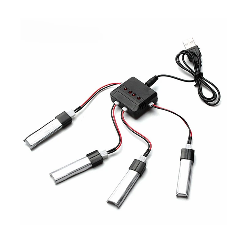 WLtoys V911 4Pcs 3.7V 200mAH Lipo Battery for RC Helicopter Spare Part 1.25p Plug 4 in 1 charger
WLtoys V911 4Pcs 3.7V 200mAH Lipo Battery for RC Helicopter Spare Part 1.25p Plug 4 in 1 charger