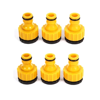 6 Pcs 1/2 & 3/4 Inch Faucet Adapter Washing Machine Hose Fittings Connector Garden tap Watering Hose Pipe Fitting Adapter
6 Pcs 1/2 & 3/4 Inch Faucet Adapter Washing Machine Hose Fittings Connector Garden tap Watering Hose Pipe Fitting Adapter