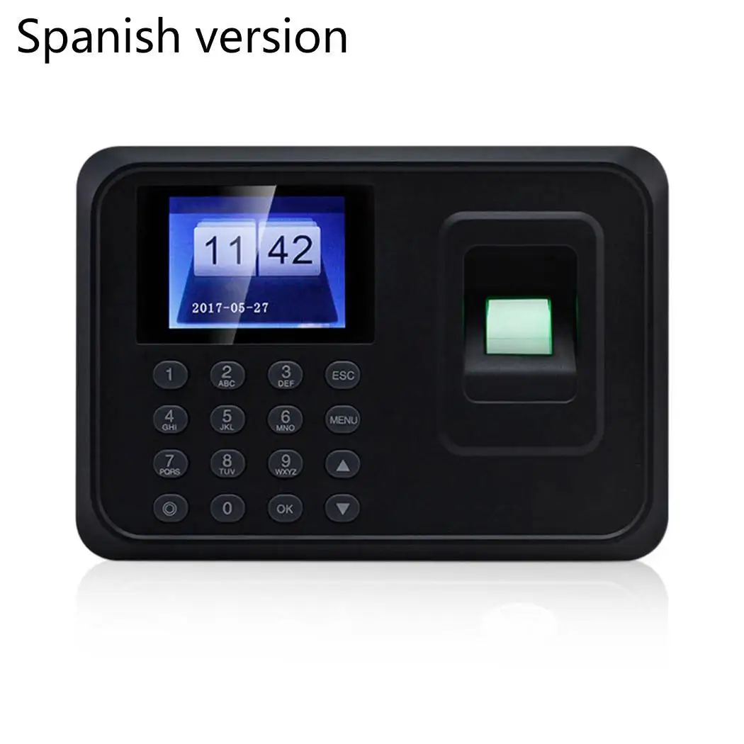 Biometric Fingerprint Access Control Machine Punch USB Time Clock Office Attendance Recorder Timing Employee RFID Reader
Biometric Fingerprint Access Control Machine Punch USB Time Clock Office Attendance Recorder Timing Employee RFID Reader