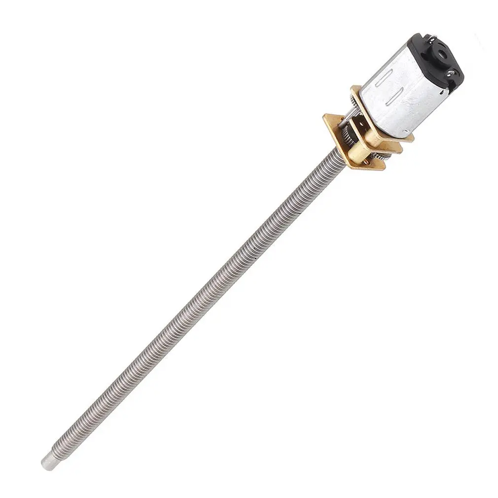 DC 6/12V N20 Metal Speed Reduction Motor Micro Electric Motor With Long Output Shaft M4 x 100mm(12V 600RPM)
DC 6/12V N20 Metal Speed Reduction Motor Micro Electric Motor With Long Output Shaft M4 x 100mm(12V 600RPM)