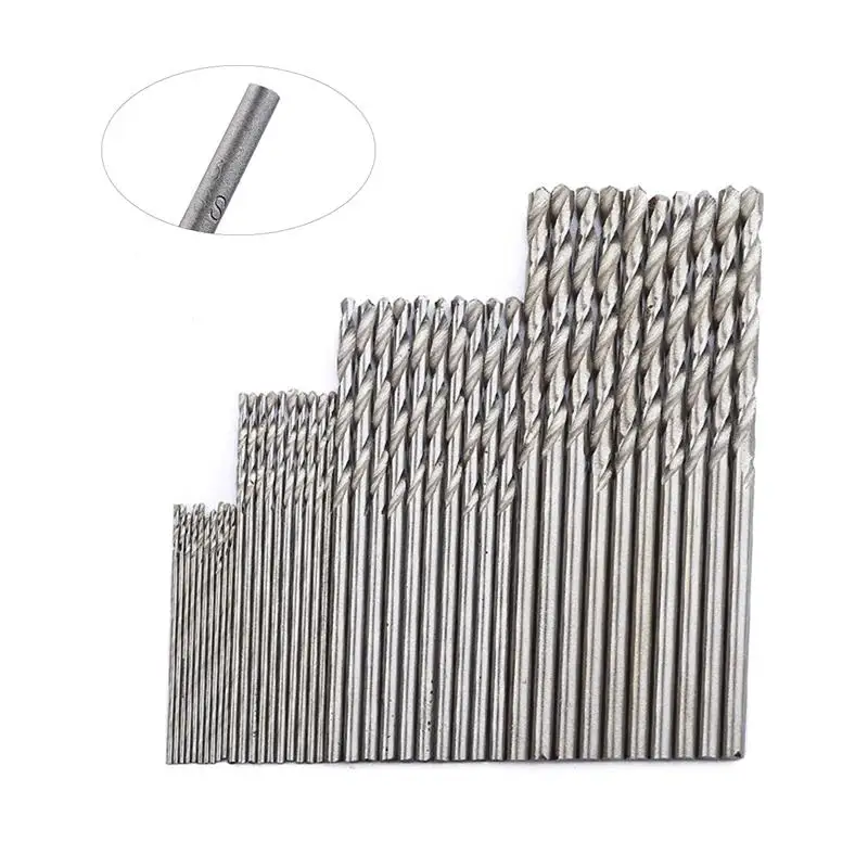40pcs Twist Drill Bit HSS Coated Precision Drill Set for Metal Steel Copper Aluminum Wood
40pcs Twist Drill Bit HSS Coated Precision Drill Set for Metal Steel Copper Aluminum Wood