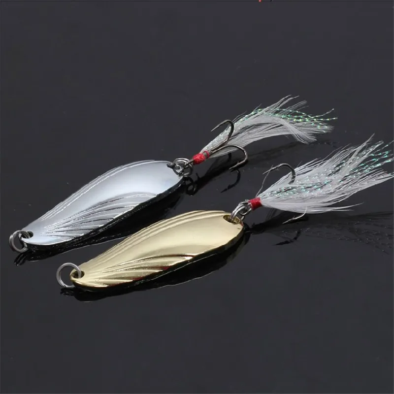 10Pcs/lot Metal Sliver 3g 5g 8g 12g Metal Spoon lure Fishing Lure Hard Bait Sequins with Feather Bass Hook Metal Fishing Tackle
10Pcs/lot Metal Sliver 3g 5g 8g 12g Metal Spoon lure Fishing Lure Hard Bait Sequins with Feather Bass Hook Metal Fishing Tackle