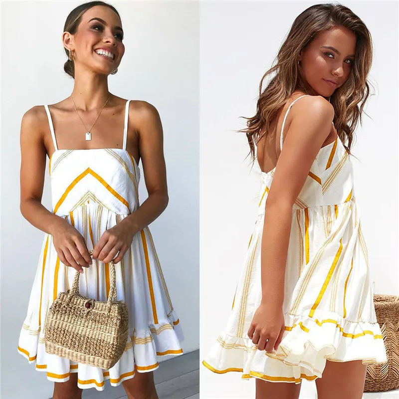 Summer New Fashion Women Ladies Sleeveless Dress Party Club Beach Short Mini Dress Women Girl Dresses
Summer New Fashion Women Ladies Sleeveless Dress Party Club Beach Short Mini Dress Women Girl Dresses